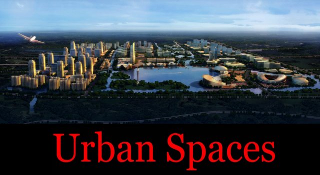 urban design 069 Model 3D .c4d .max .obj .3ds .fbx .stl .blend 