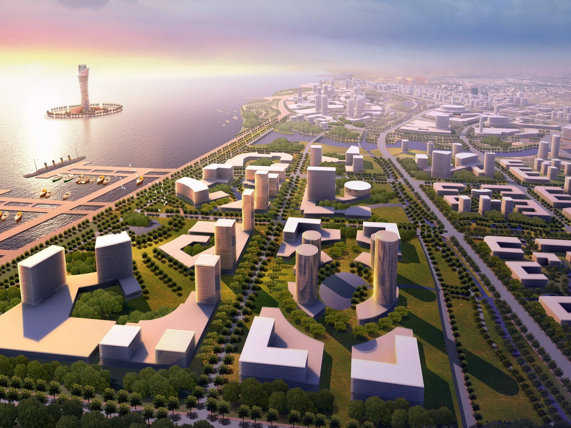 urban design 070 3D Model .c4d .max .obj .3ds .fbx .stl .blend 