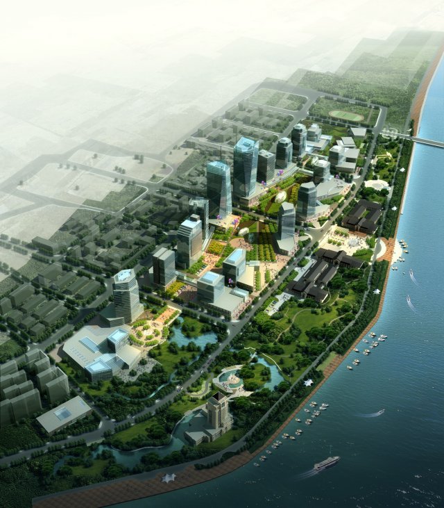 urban design 072 3Dモデル .c4d .max .obj .3ds .fbx .stl .blend 