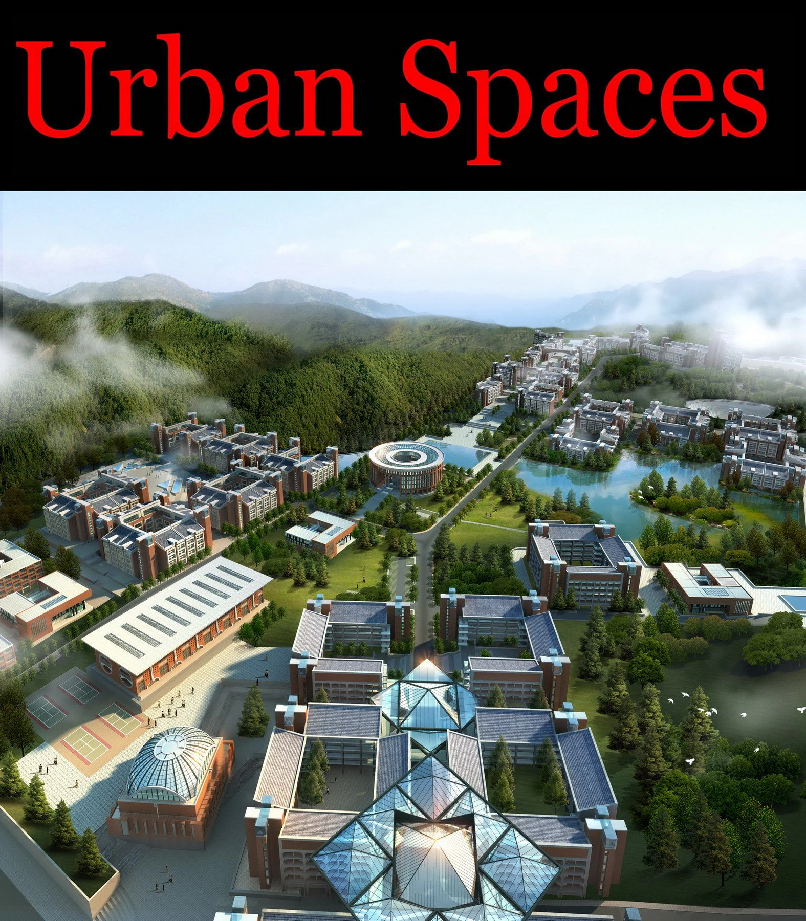 urban design 073 3D Model .c4d .max .obj .3ds .fbx .stl .blend 