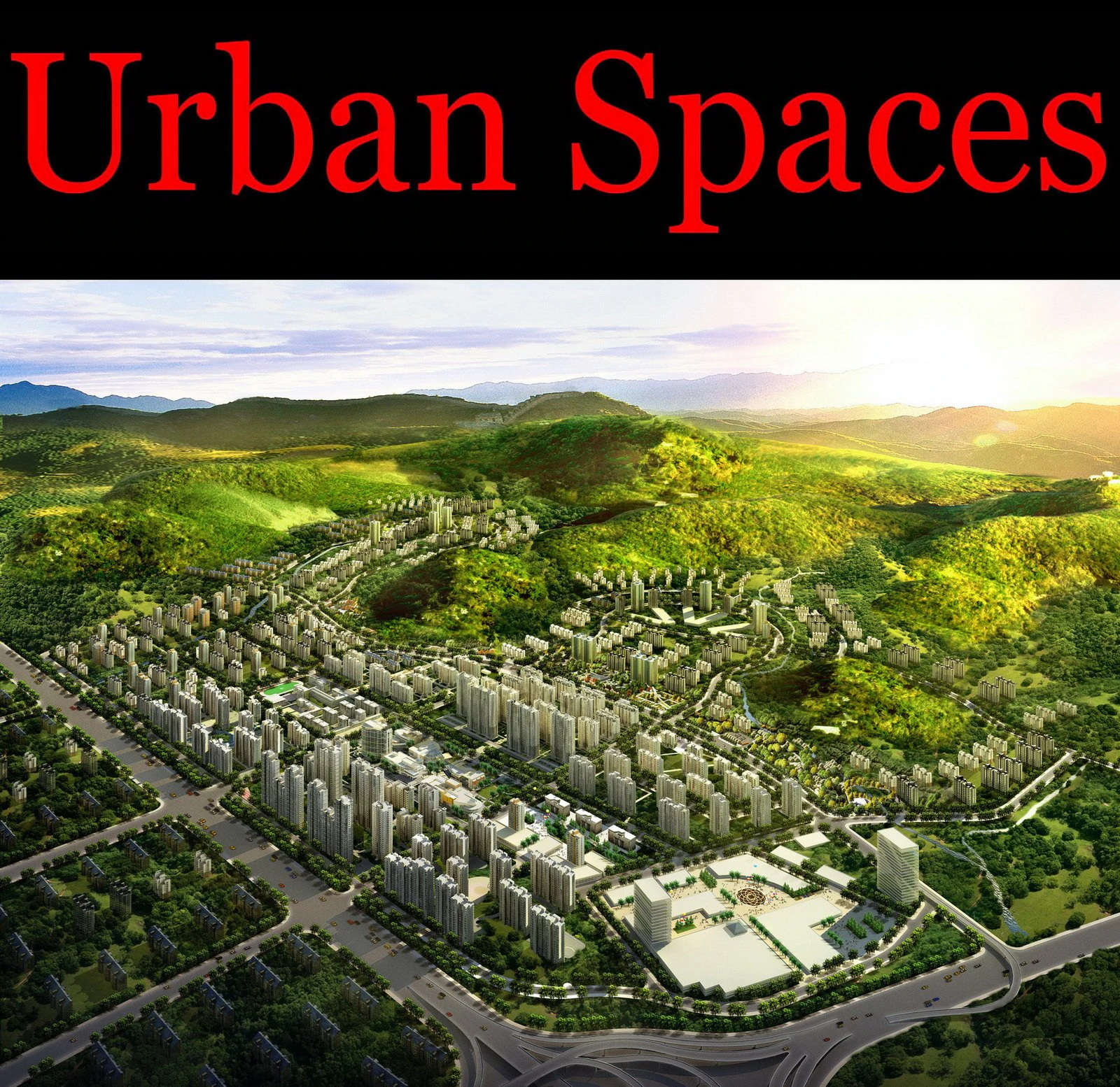 urban design 075 3D Model .c4d .max .obj .3ds .fbx .stl .blend 