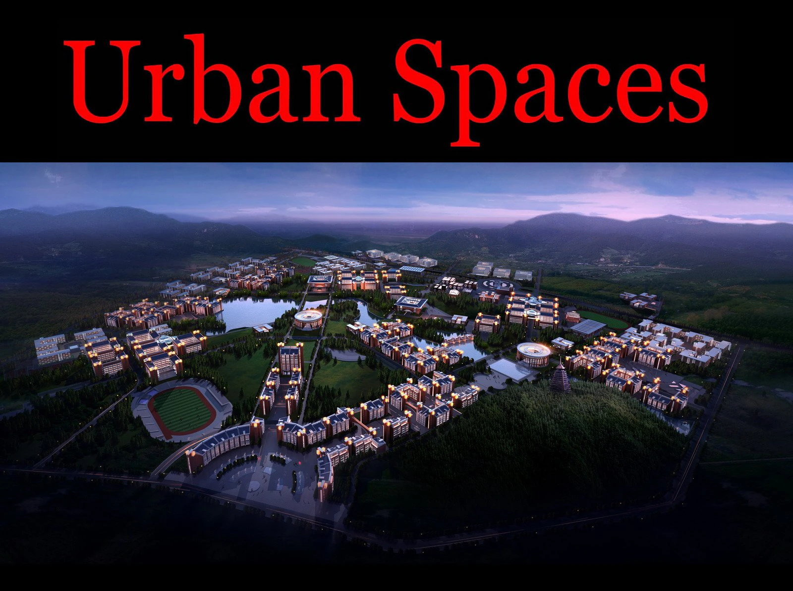 urban design 079 3D Model .c4d .max .obj .3ds .fbx .stl .blend 