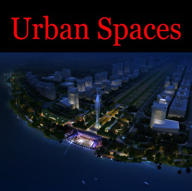 urban design 090 3D Модель .c4d .max .obj .3ds .fbx .stl .blend 