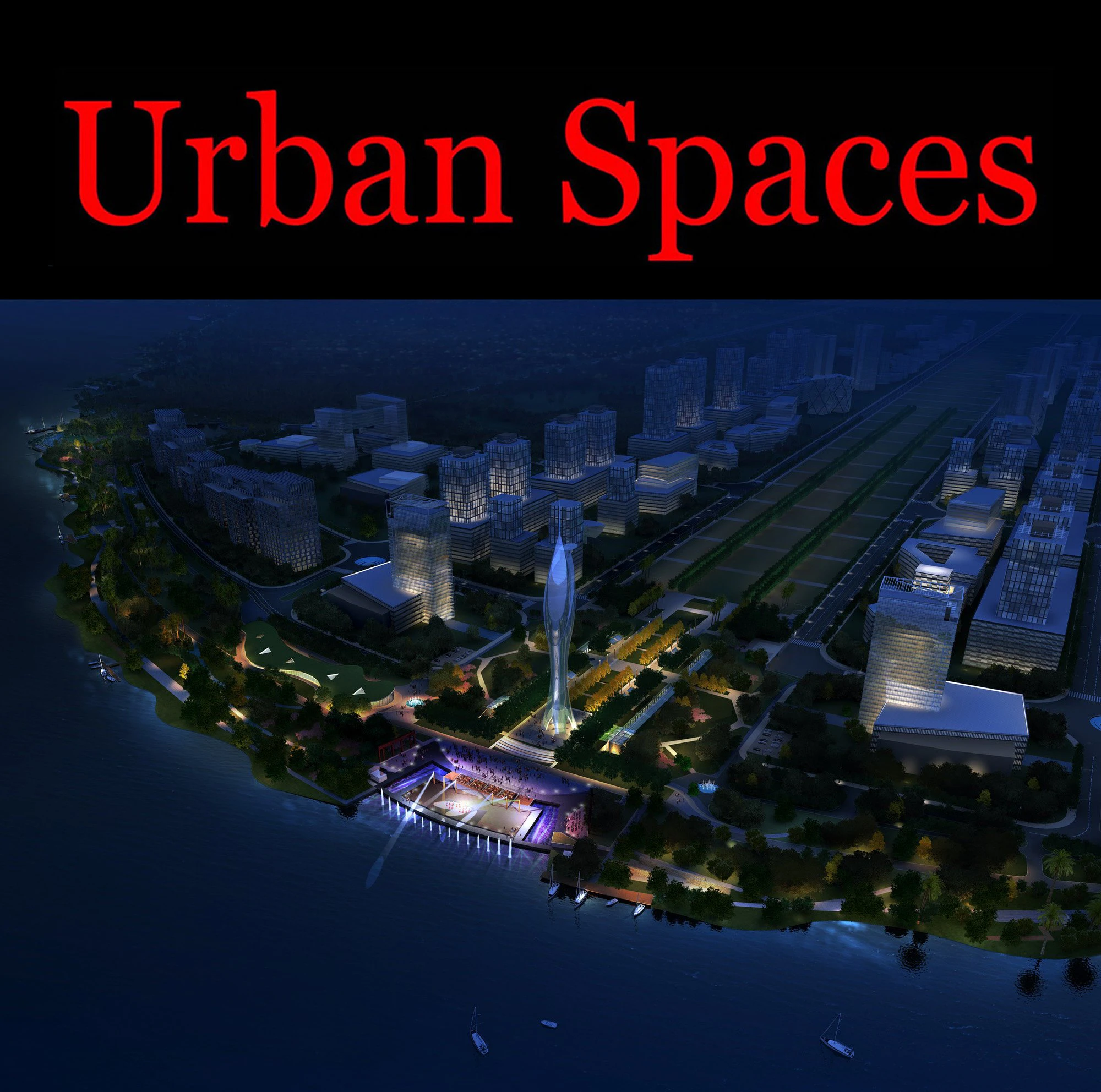 urban design 090 3D Model .c4d .max .obj .3ds .fbx .stl .blend 