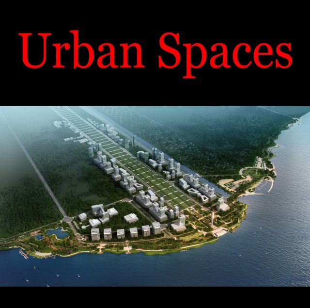 urban design 091 Modelo 3D .c4d .max .obj .3ds .fbx .stl .blend 