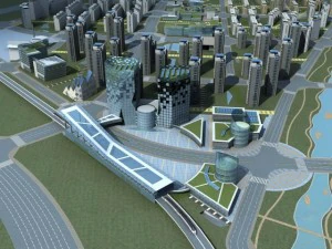 urban design 092 3D Model
