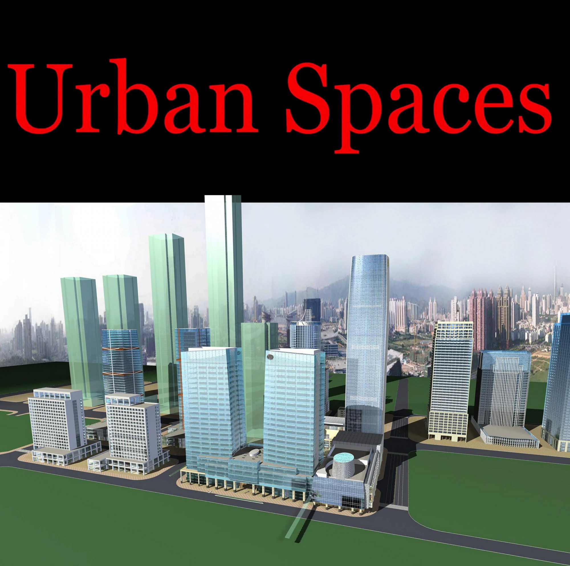 urban design 099 3D Model .c4d .max .obj .3ds .fbx .stl .blend