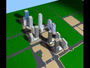 urban design 099 3D Модель
