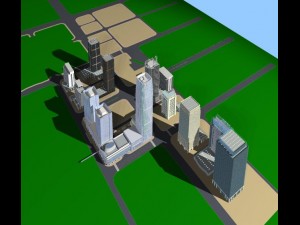 urban design 099 3D Модель