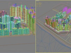 urban design 100 3D Model