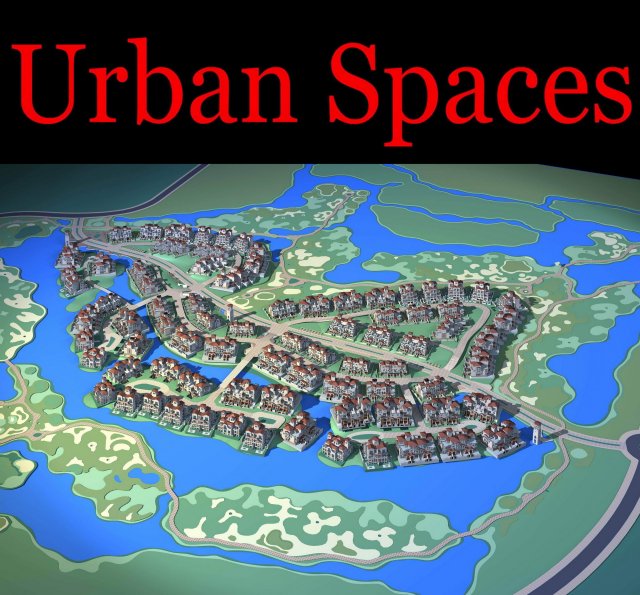 urban design 108 Model 3D .c4d .max .obj .3ds .fbx .stl .blend