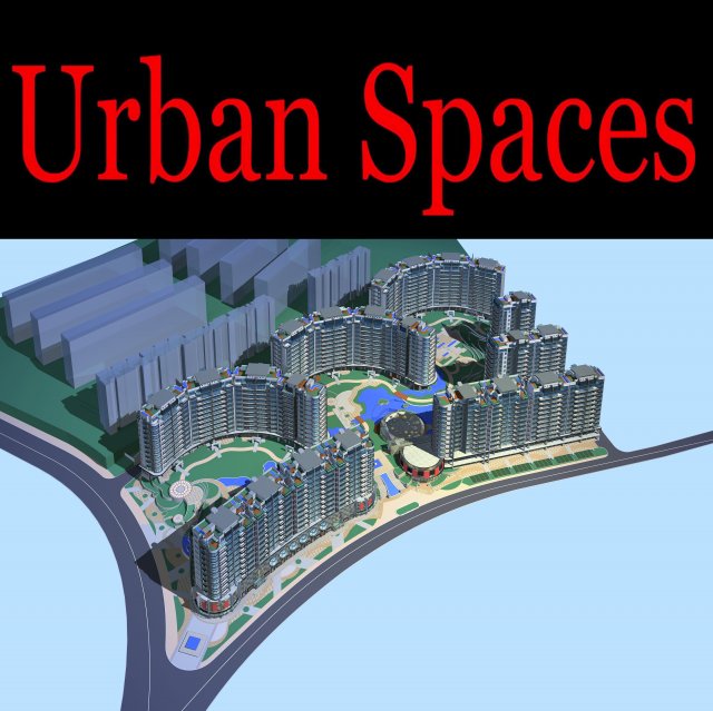 urban design 111 3Dモデル .c4d .max .obj .3ds .fbx .stl .blend 