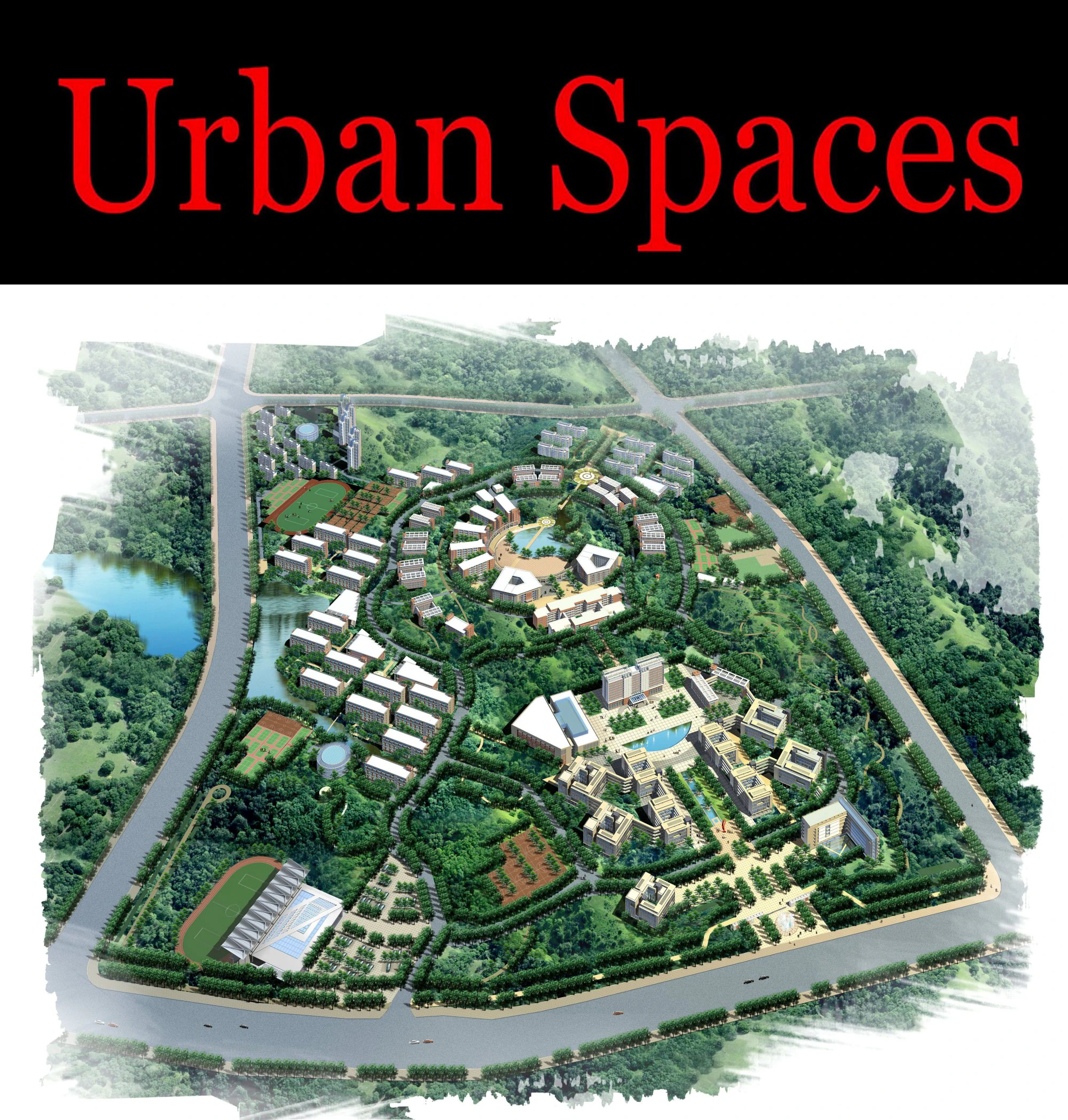 urban design 112 3D Model .c4d .max .obj .3ds .fbx .stl .blend 