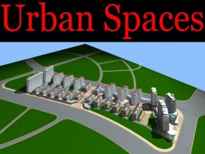 desain perkotaan 118 Model 3D