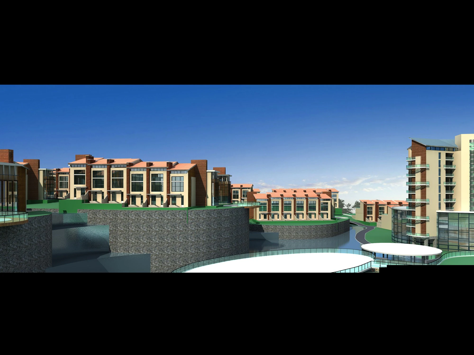 urban design 122 3D Model .c4d .max .obj .3ds .fbx .stl .blend 