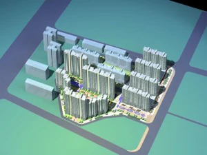 desain perkotaan 130 Model 3D