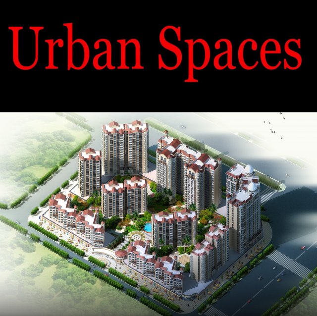 urban design 137 3D 모델 .c4d .max .obj .3ds .fbx .stl .blend 