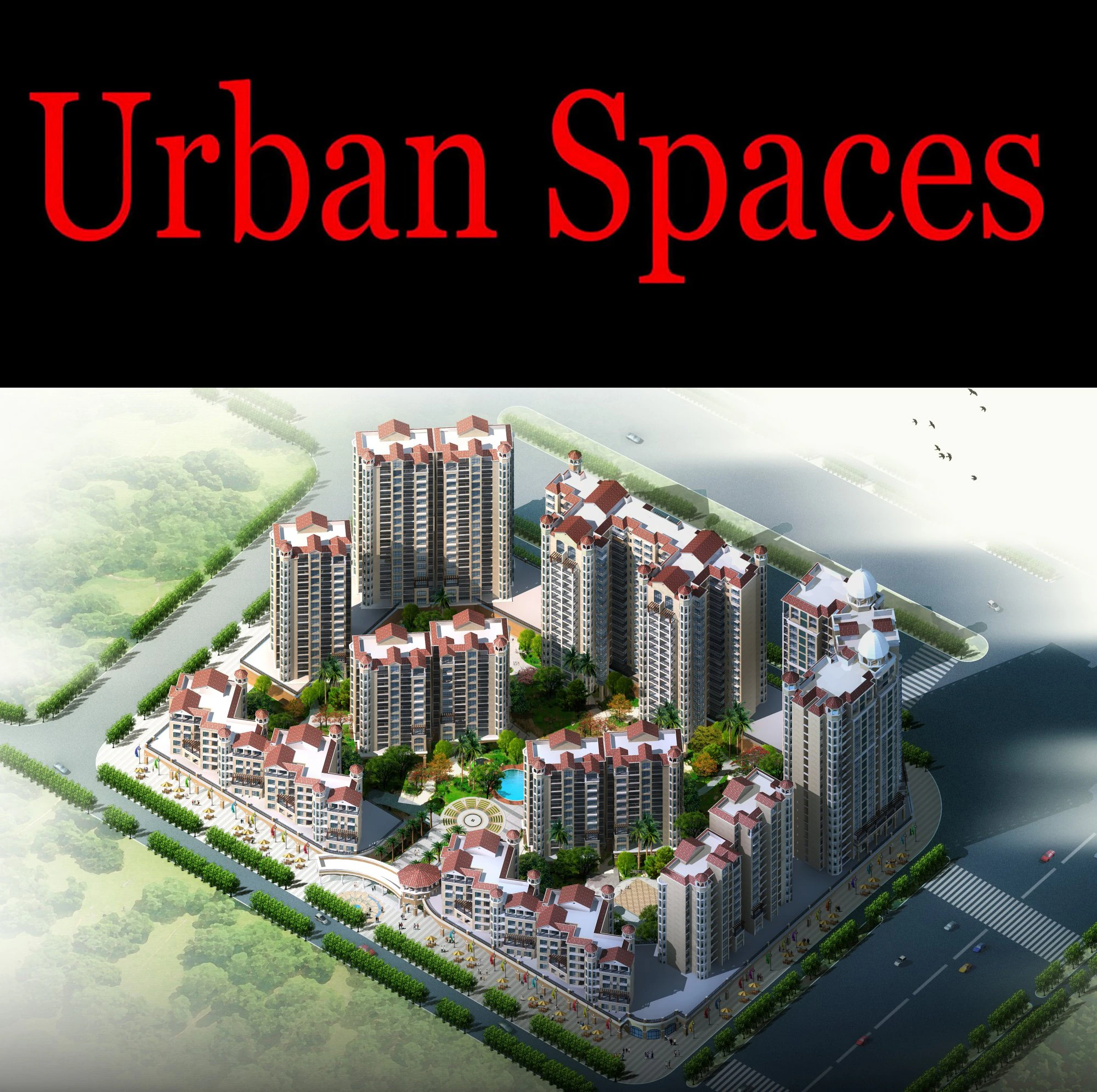 urban design 137 3D Model .c4d .max .obj .3ds .fbx .stl .blend 