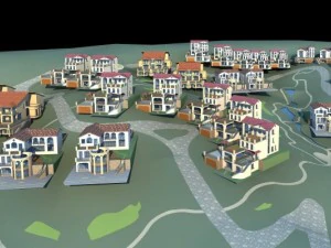 urban design 140 3D Model