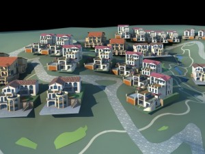 urban design 140 3D 모델