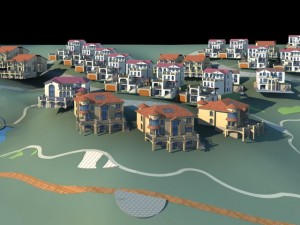 urban design 140 3D 모델