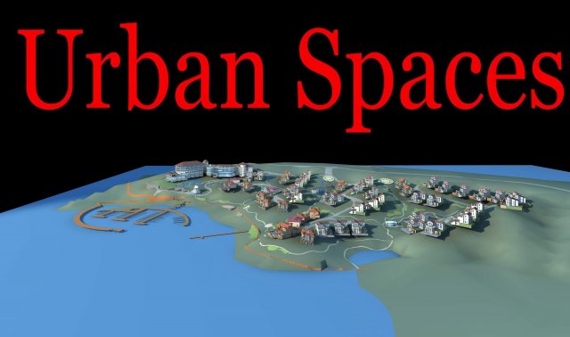 urban design 149 3Dモデル .c4d .max .obj .3ds .fbx .stl .blend 
