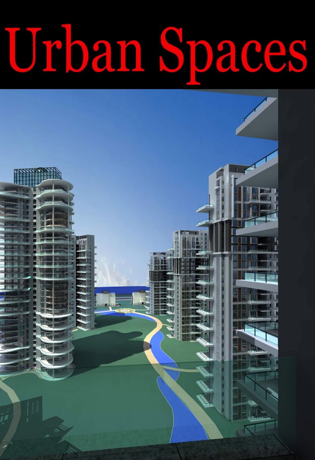 urban design 157 Modello 3D .c4d .max .obj .3ds .fbx .stl .blend
