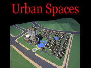 desain perkotaan 160 Model 3D