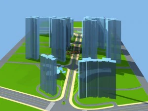 urban design 164 3D Model