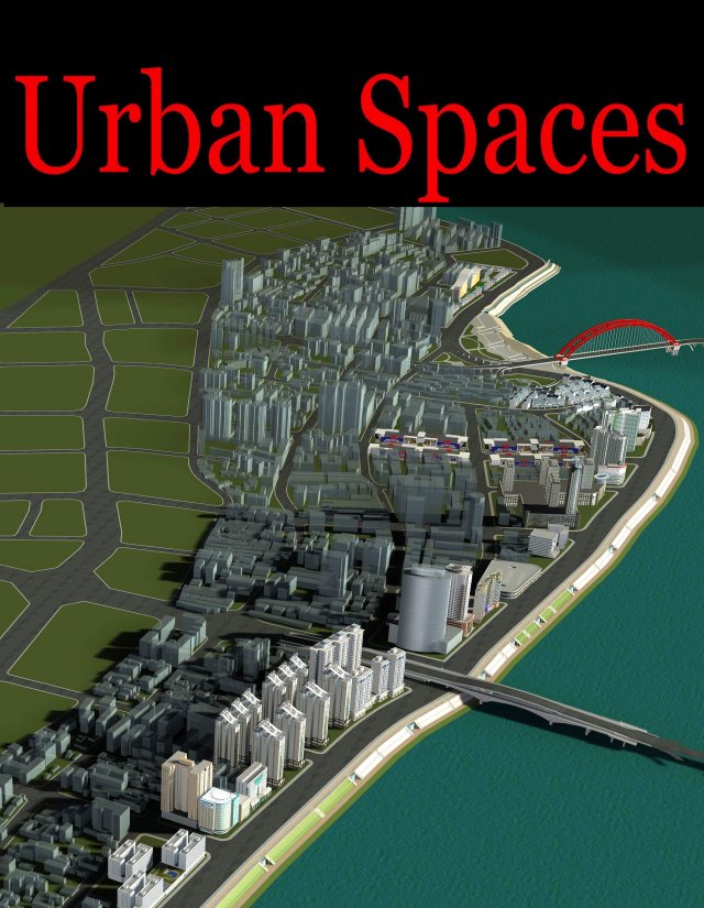urban design 167 3Dモデル .c4d .max .obj .3ds .fbx .stl .blend