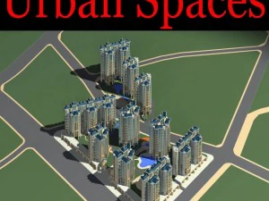 progettazione urbana 169 Modello 3D