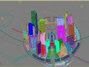 building 007 3D Model
