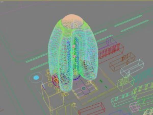 building 015 3D Model