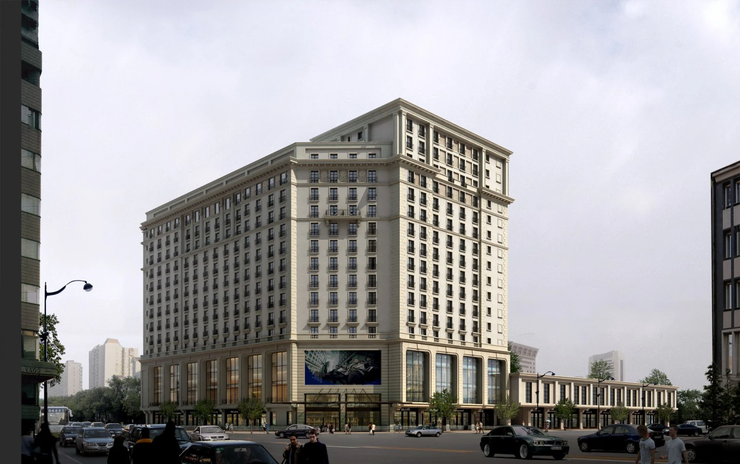 gedung 016 Model 3D .c4d .max .obj .3ds .fbx .stl .blend