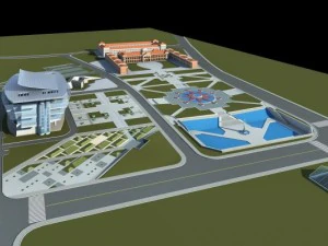 building 021 3D Model