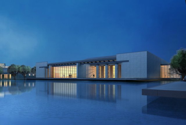 building 028 3D Model .c4d .max .obj .3ds .fbx .stl .blend 