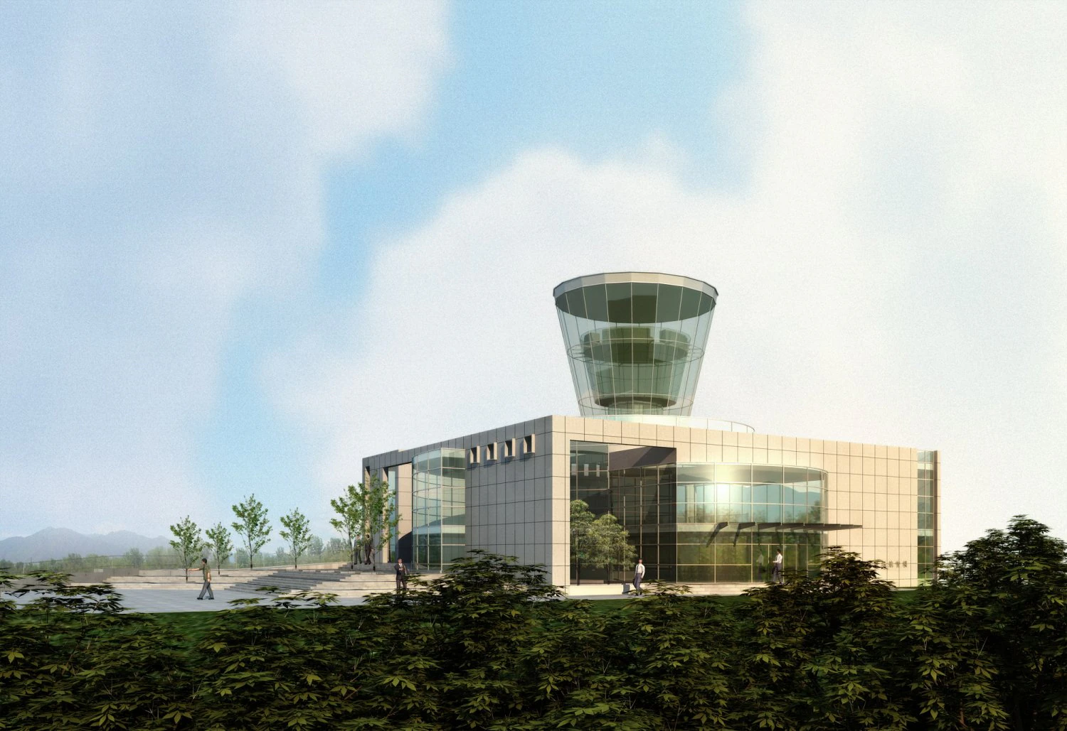 building 030 3D Model .c4d .max .obj .3ds .fbx .stl .blend 