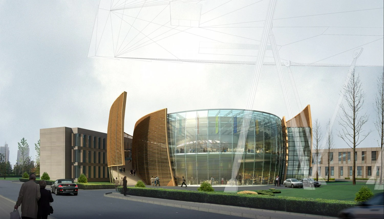 building 034 3D Model .c4d .max .obj .3ds .fbx .stl .blend 