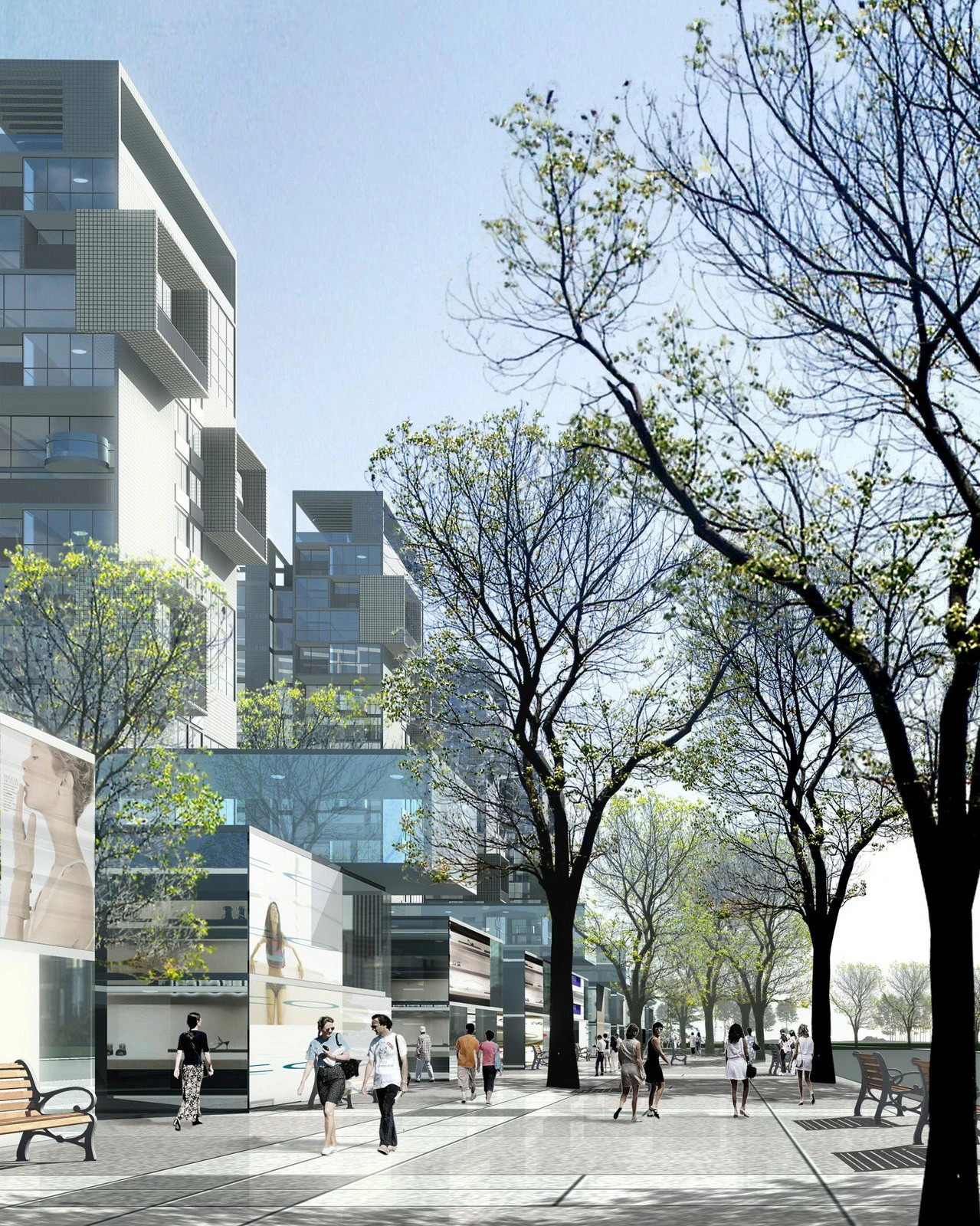 building 036 3D Model .c4d .max .obj .3ds .fbx .stl .blend 