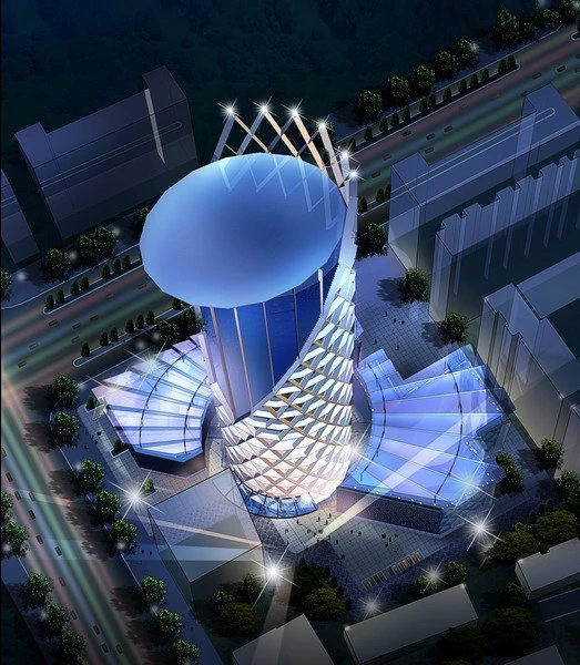 building 042 3D Model .c4d .max .obj .3ds .fbx .stl .blend 