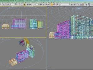 building 051 3D Model