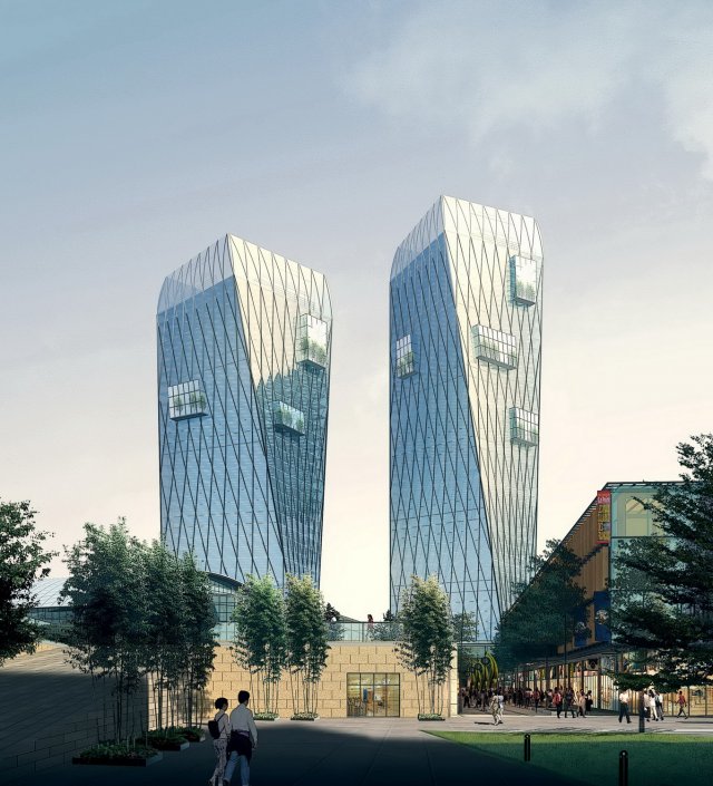 building 069 3D Model .c4d .max .obj .3ds .fbx .stl .blend 