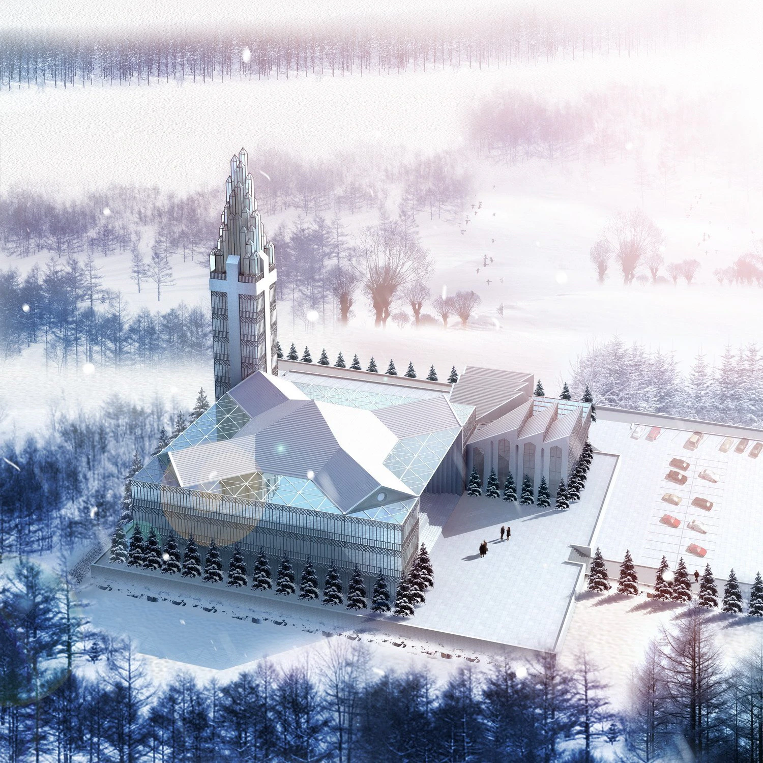 building 071 3D Model .c4d .max .obj .3ds .fbx .stl .blend 