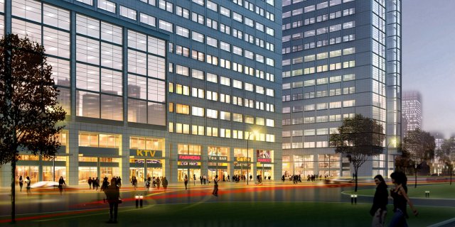 building 076 3Dモデル .c4d .max .obj .3ds .fbx .stl .blend 