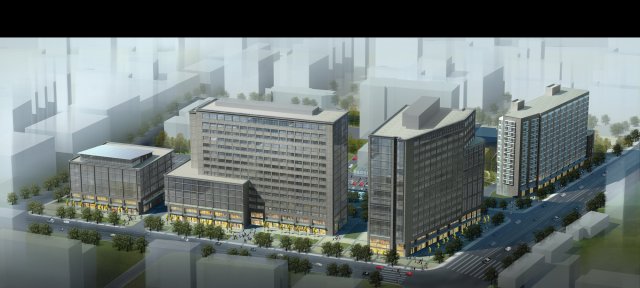 building 077 3D 모델 .c4d .max .obj .3ds .fbx .stl .blend 