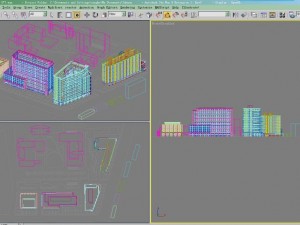 building 077 3D 모델