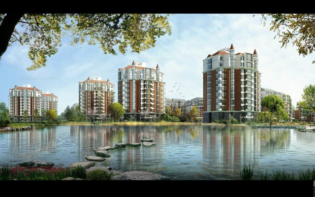 building 078 3D Model .c4d .max .obj .3ds .fbx .stl .blend 