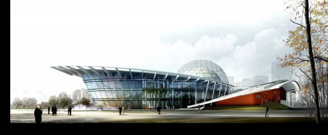building 079 3D Модель .c4d .max .obj .3ds .fbx .stl .blend 