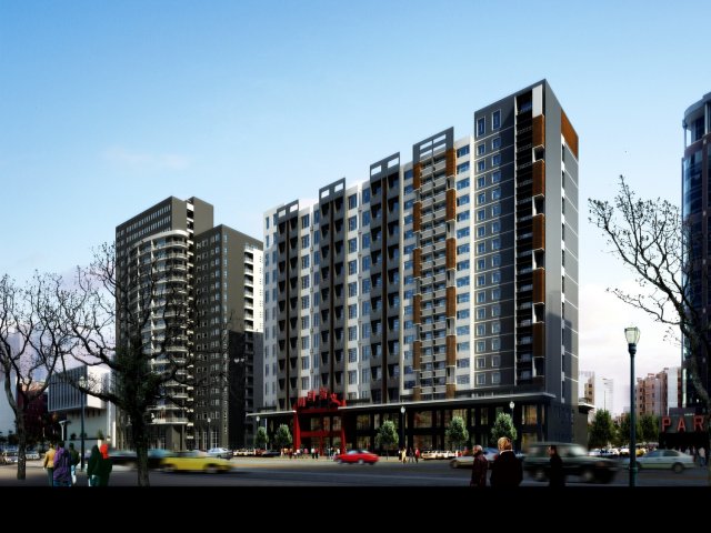 building 080 3D Model .c4d .max .obj .3ds .fbx .stl .blend 