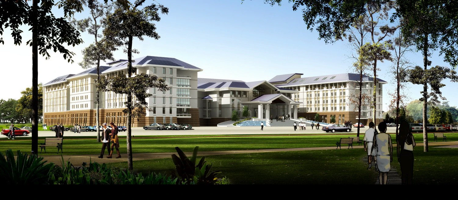 gedung 082 Model 3D .c4d .max .obj .3ds .fbx .stl .blend 